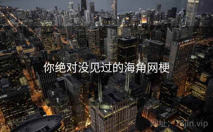 你绝对没见过的海角网梗 你绝对没见过的海角网梗