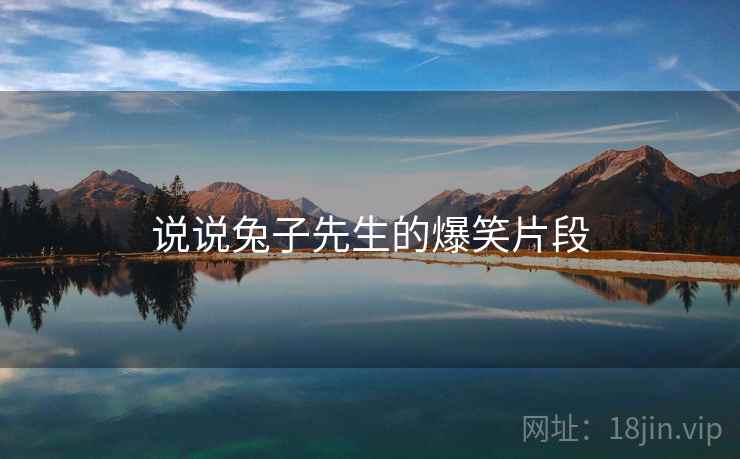 说说兔子先生的爆笑片段 说说兔子先生的爆笑片段