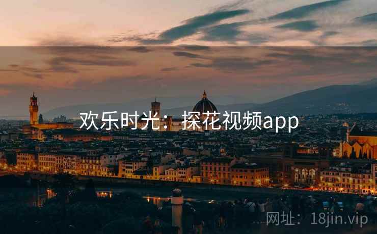 欢乐时光:探花视频app
